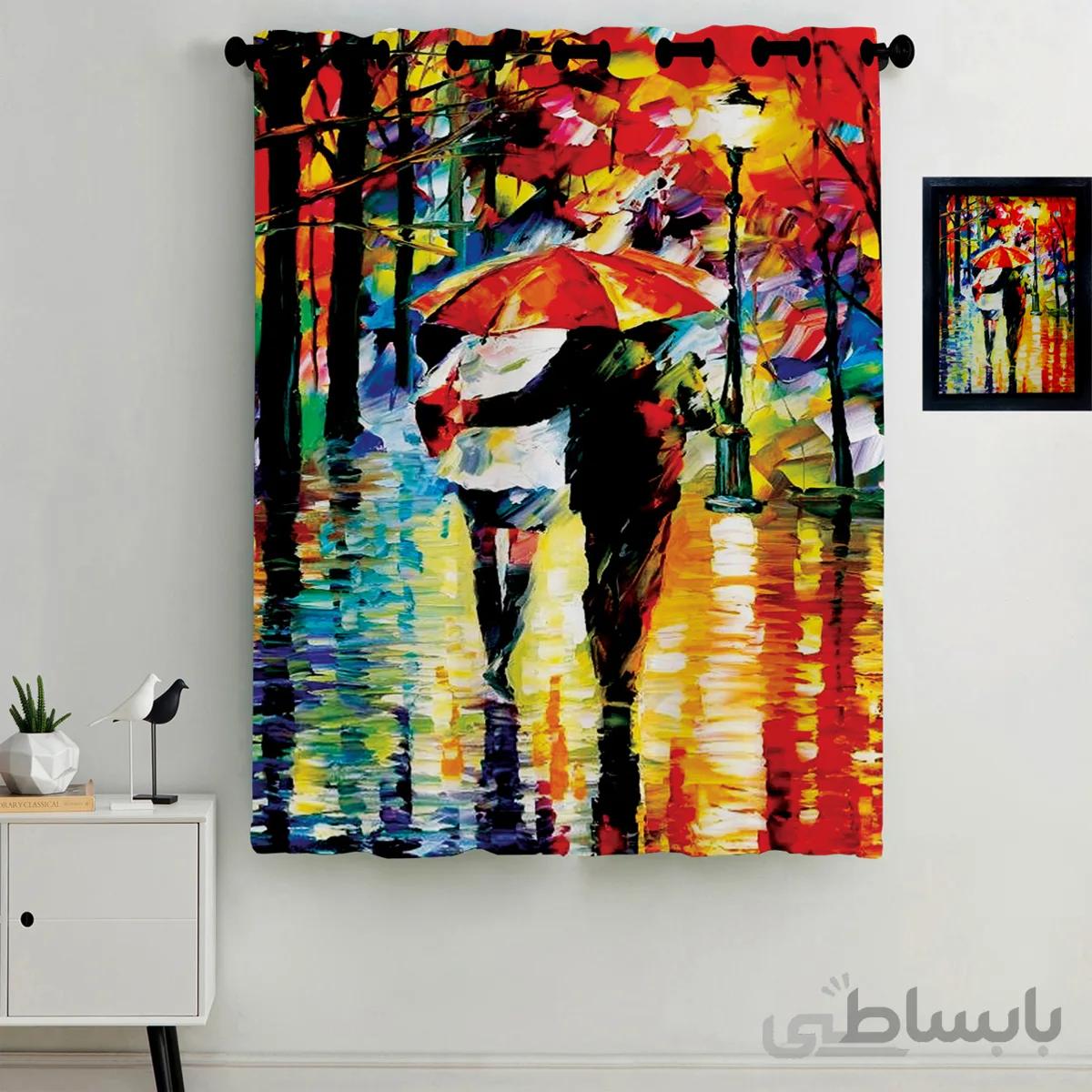 پرده مخمل رنس مدل C4-50034