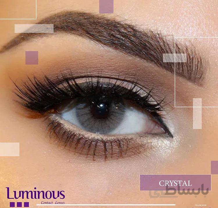 لنز رنگی سالیانه لومینوس رنگ خاکستری gray – هفت قلم کالا