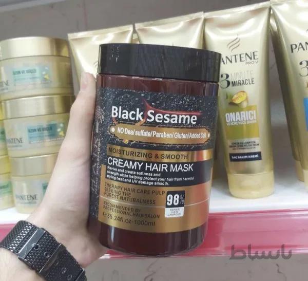 ماسک مو یک کیلویی کنجد سیاه Hair