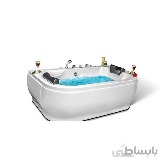 وان و جکوزی اکریلیک ترموزا مدل- 1811 ا ابعاد : 180Cm ×110Cm - ارتفاع :60 سانتی متر