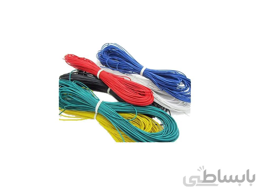 سیم افشان نازک- قرمز- 10 متری
