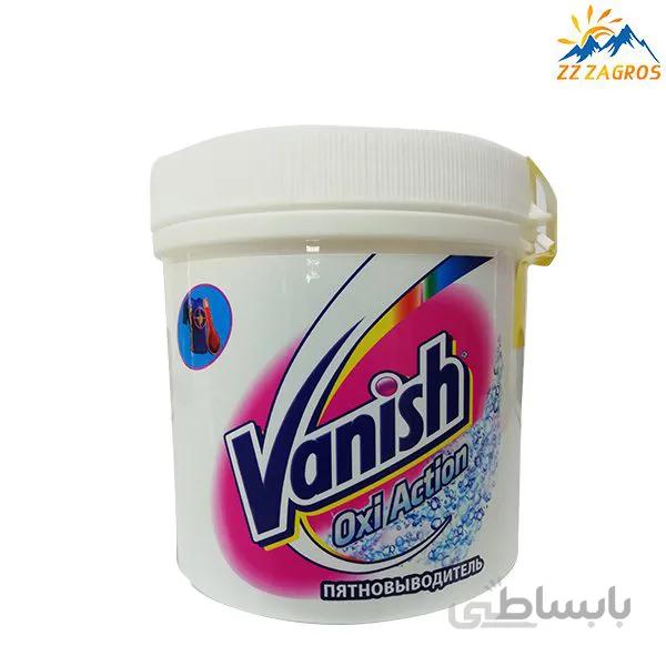 پودر لکه بر ونیش مخصوص لباس سفید حجم 450 گرم Vanish