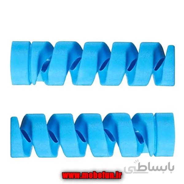 محافظ کابل مدل Silicone Spring بسته 2 عددی
