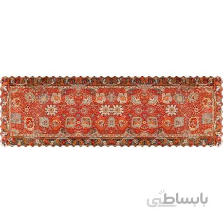 رانر مخمل فرش نارنجی