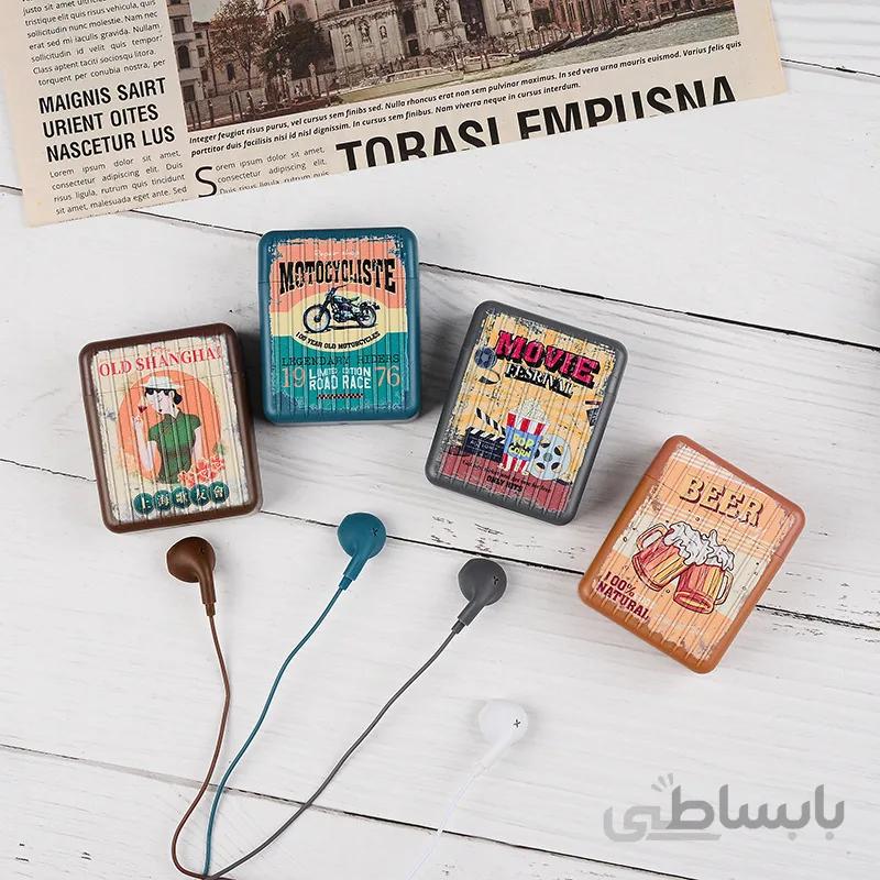 هندزفری سیم دار فانتزی ارسیر مدل Earsir cute handsfree E-229 code 3-73 [ahwazonline.com] [nilstore]