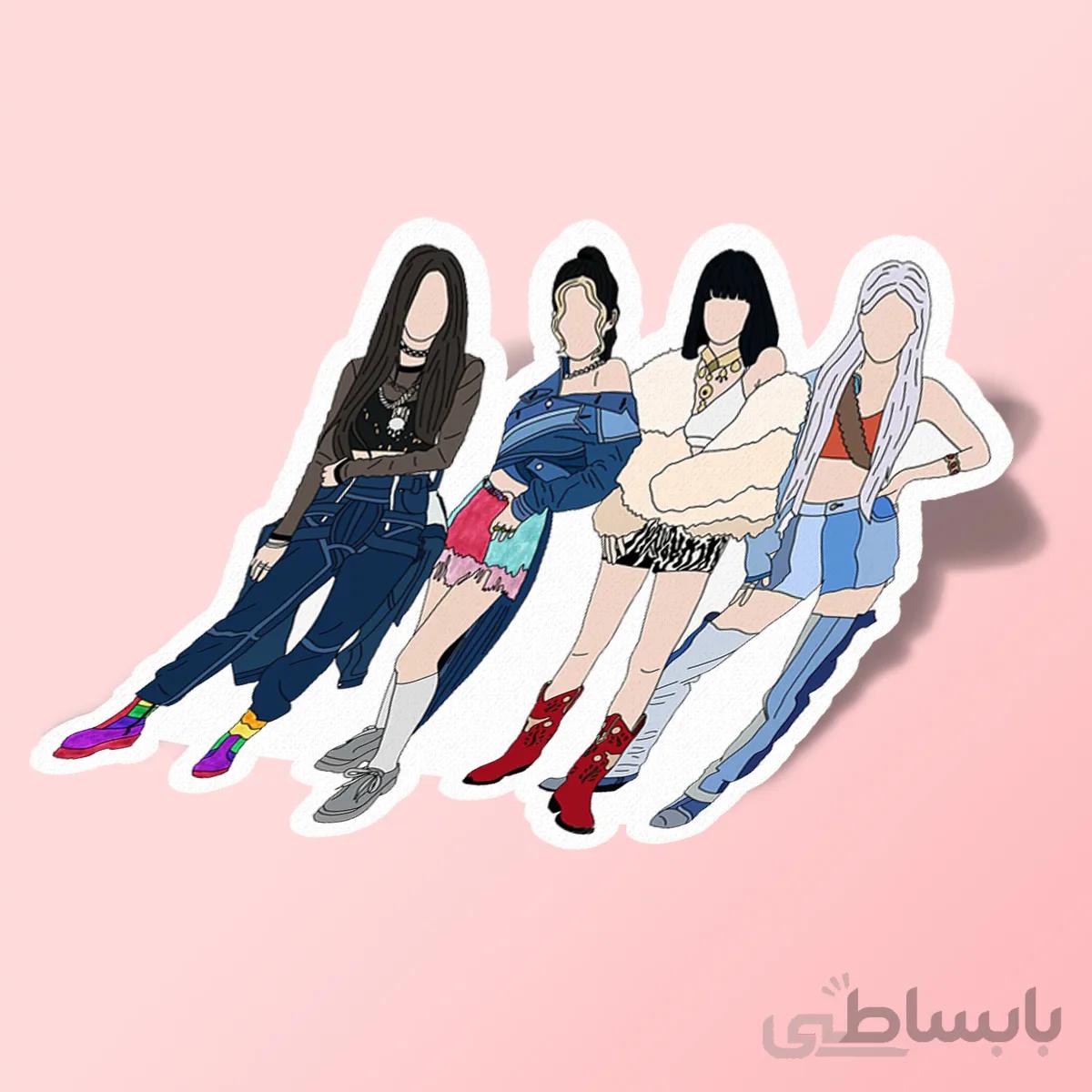 استیکر BLACKPINK HOW YOU LIKE THAT