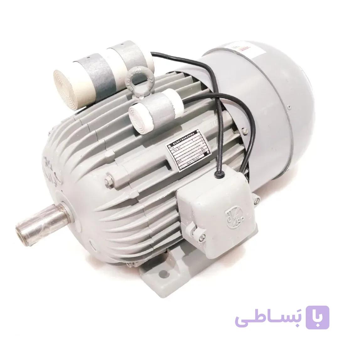الکتروموتور ترمزدار تکفاز2.2 کیلووات (3اسب)1450 دور الکو با ترمز LENZ المان