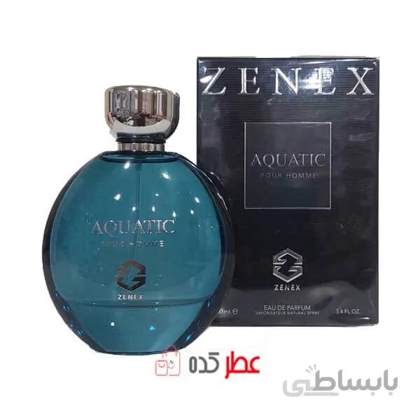 ادکلن مردانه زنیکس Zenex Aquatic حجم 100 میل بولگاری اکوا