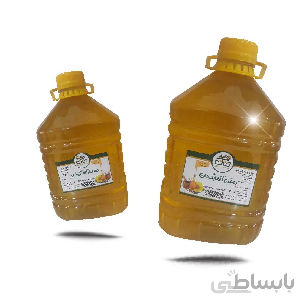 روغن آفتابگردان 4 لیتری طبیعی و ارگانیک