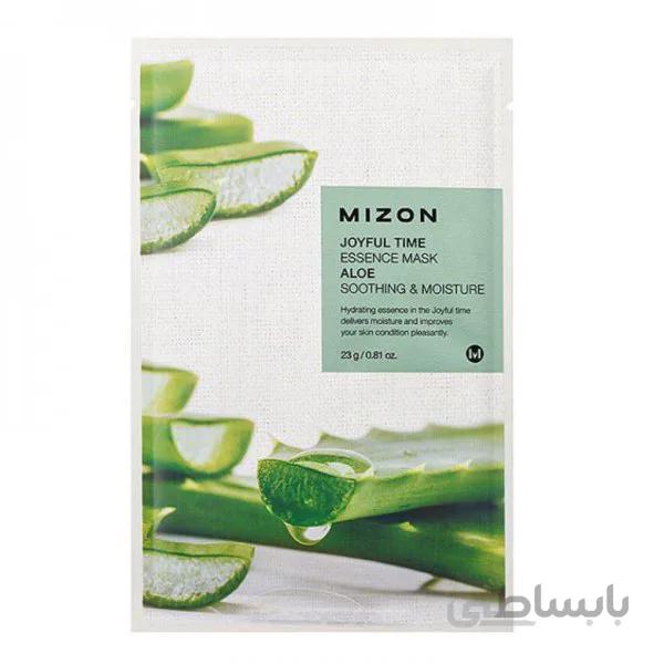 ماسک ورقه ای آلوئه ورا MIZON ا Aloe vera leaf mask