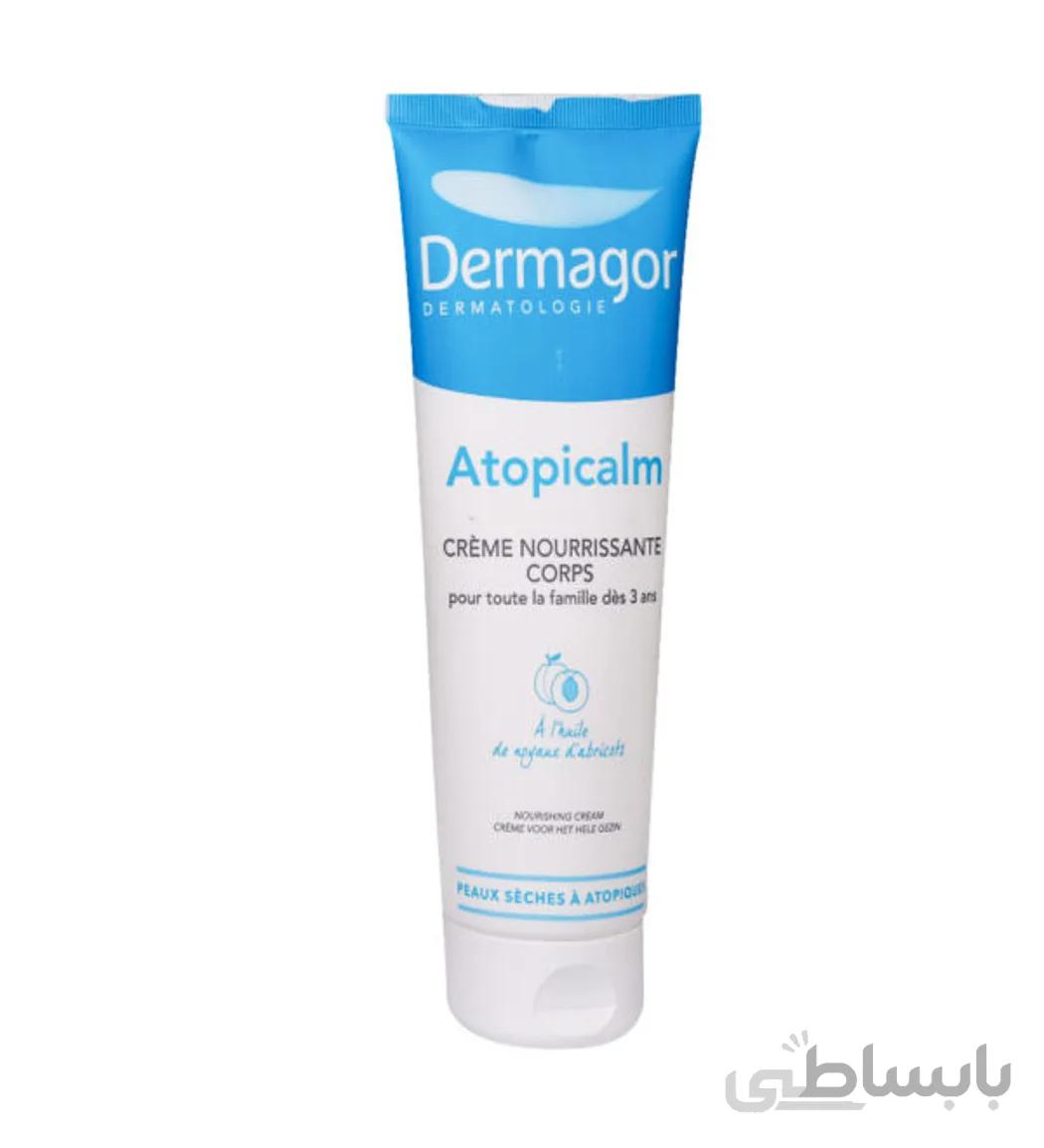 کرم مغذي بدن آتو پيکالم 250میل درماگور ا Dermagor Atopicalm Nourishing Body Cream 250ml