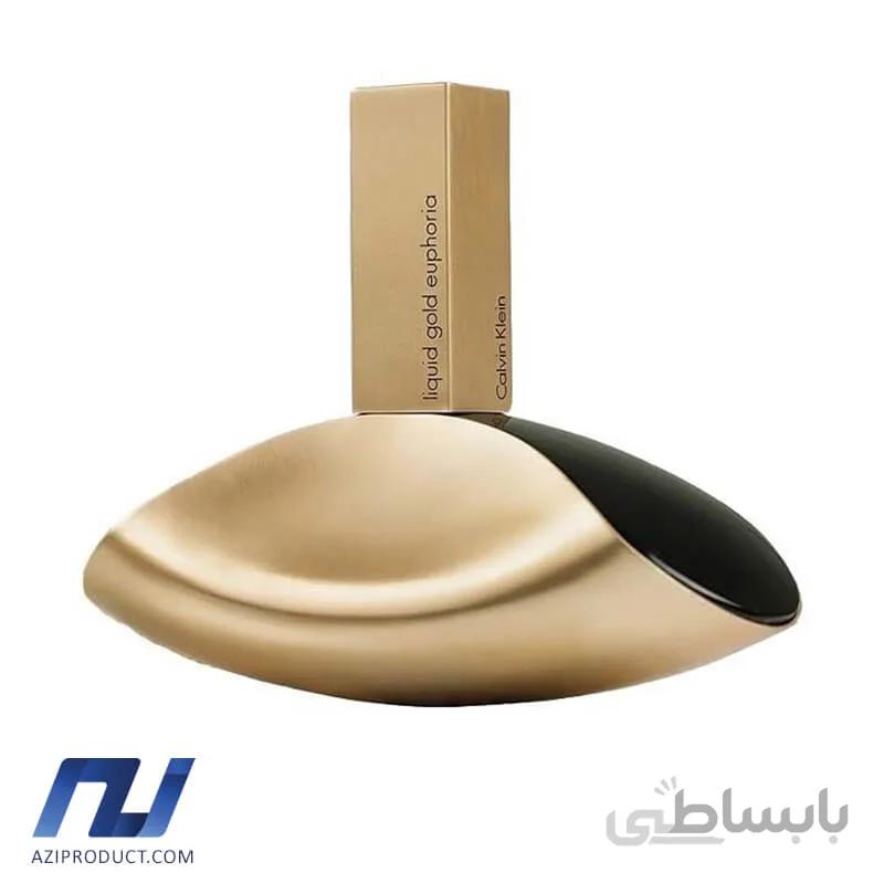 ادو پرفیوم زنانه کلوین کلین مدل Liquid Gold Euphoria حجم 100 میل
