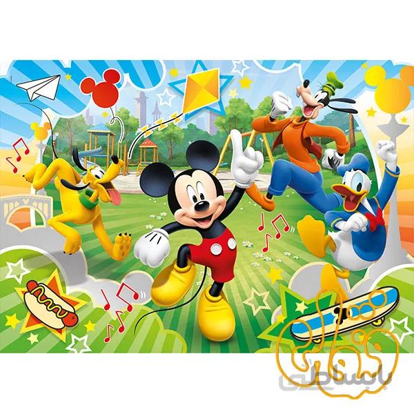 پازل چوبی 2*24 قطعه میکی موس و دوستان 150020