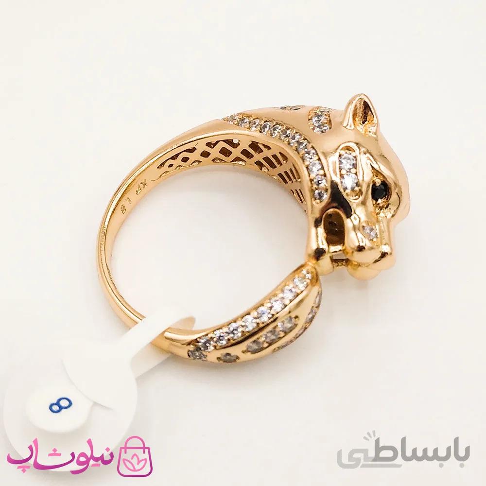 انگشتر زنانه ژوپینگ طرح ببر کد 2273