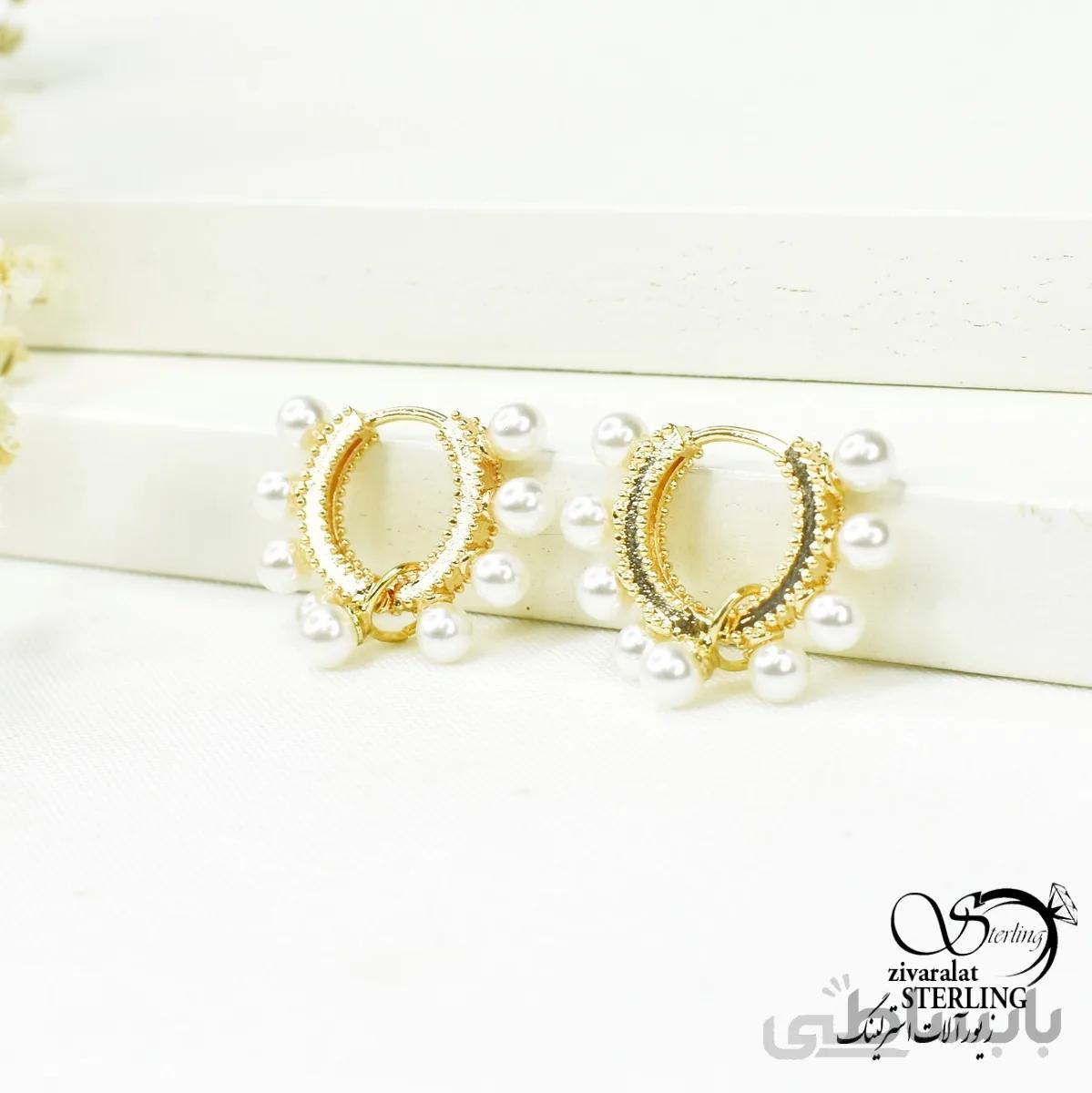 گوشواره زنانه مرواریدی