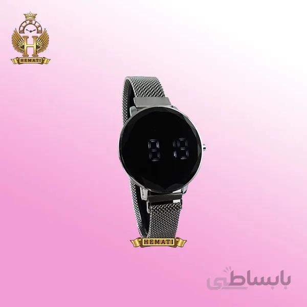 ساعت ال ای دی زنانه A602 (بند مگنتی) نقره ای