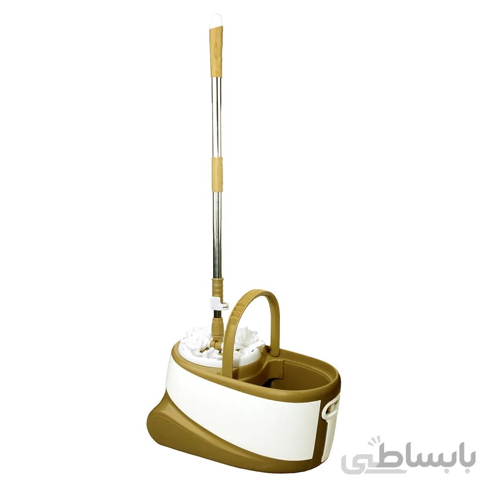 تی شوی چرخشی والرین (Valerian) چرخدار Walkable Mop طلایی