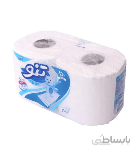 دستمال توالت 2 رول تنو