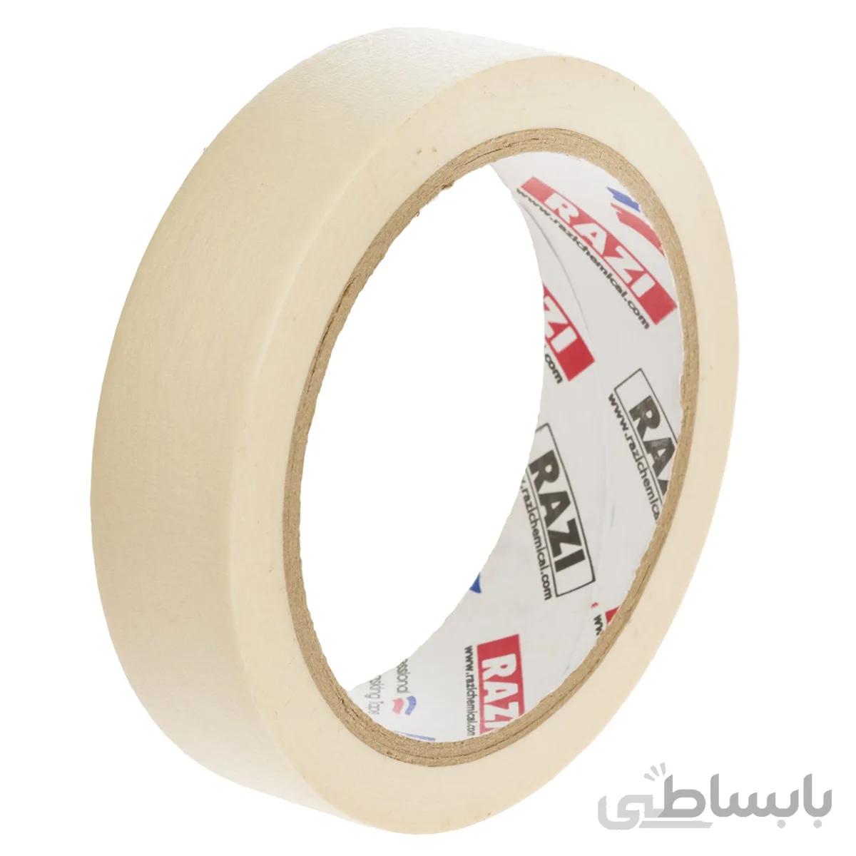 چسب کاغذی رازی عرض 2.5 سانتی متر