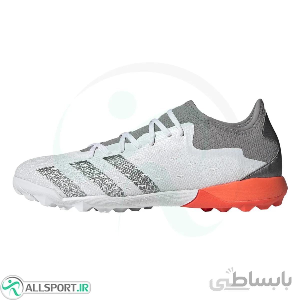 کفش چمن مصنوعی آدیداس پردیتور طرح اصلی Adidas Predator Freak.3 L Tf M Grey
