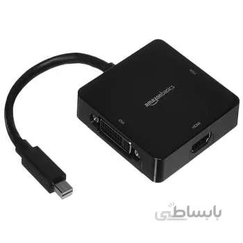 مبدل Mini DisplayPort به VGA/HDMI/DVI آمازون بیسیکس مدل B01M63YJ54