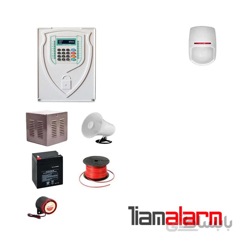 پکیج دزدگیر اماکن با سیم مدل فورنت سیم کارتی و تلفنیB500PY1