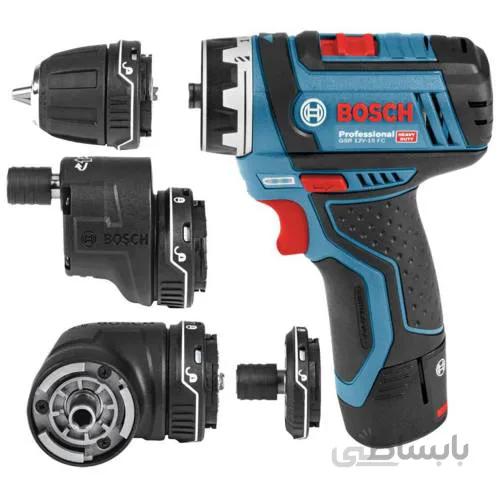 پیچ گوشتی شارژی 12ولت بوش مدل gsr 12v 15 fc ا Bosch GSR 12V-15 FC Cordless screw driver