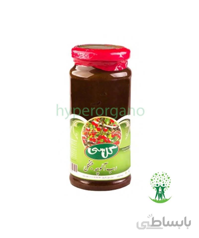 رب آلوچه وحشی ارگانیک ۷۰۰ گرمی گل سی
