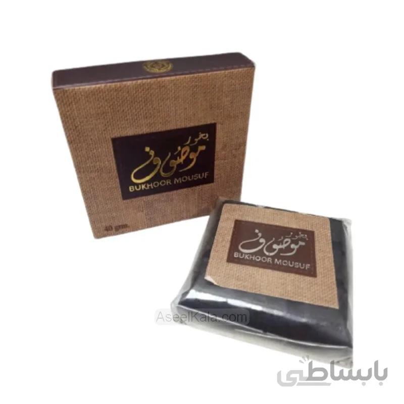 گشته عود بخور Bukhoor مدل Mousuf وزن 40 گرم