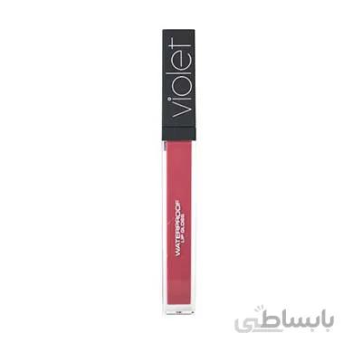 رژلب مایع مات ویولت ۱۵۷ / Violet Waterproof Lip Gloss