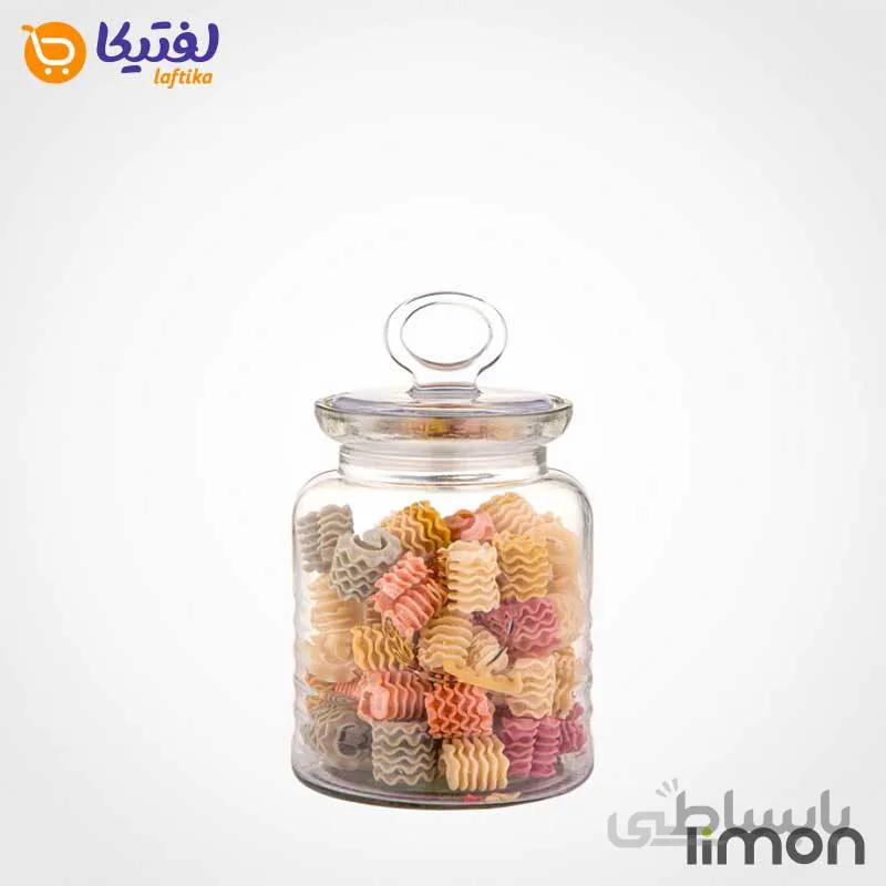 جا ادویه ای شیشه ای Rustic لیمون 200 میلی لیتری ا -