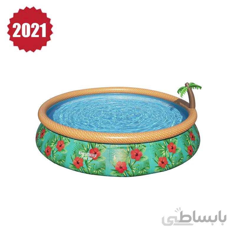 استخر ایزی ست بست وی گلدار bestway57416