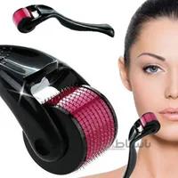 ماساژور پوست مدل درمارولر سایز 0.3 رنگ مشکی دی.آر.اس ا DRS Derma Roller Microneedling Device Size 0.3mm