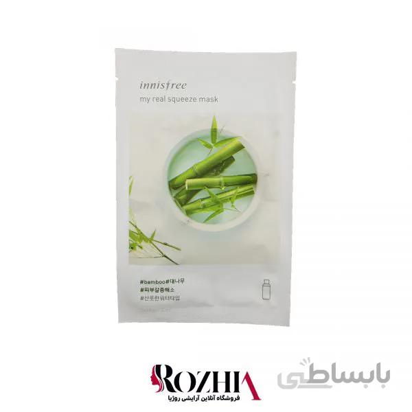 ماسک ورقه ای میوه ای اینیسفری 20ml کره ای – بامبو