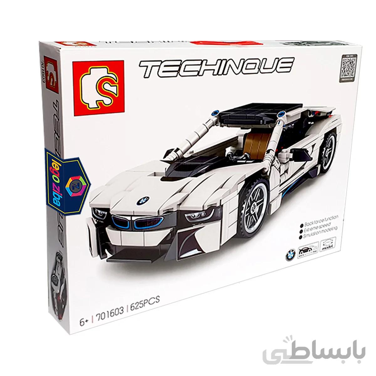 لگو تکنیک مدل BMW i8 کد sembo block 701603