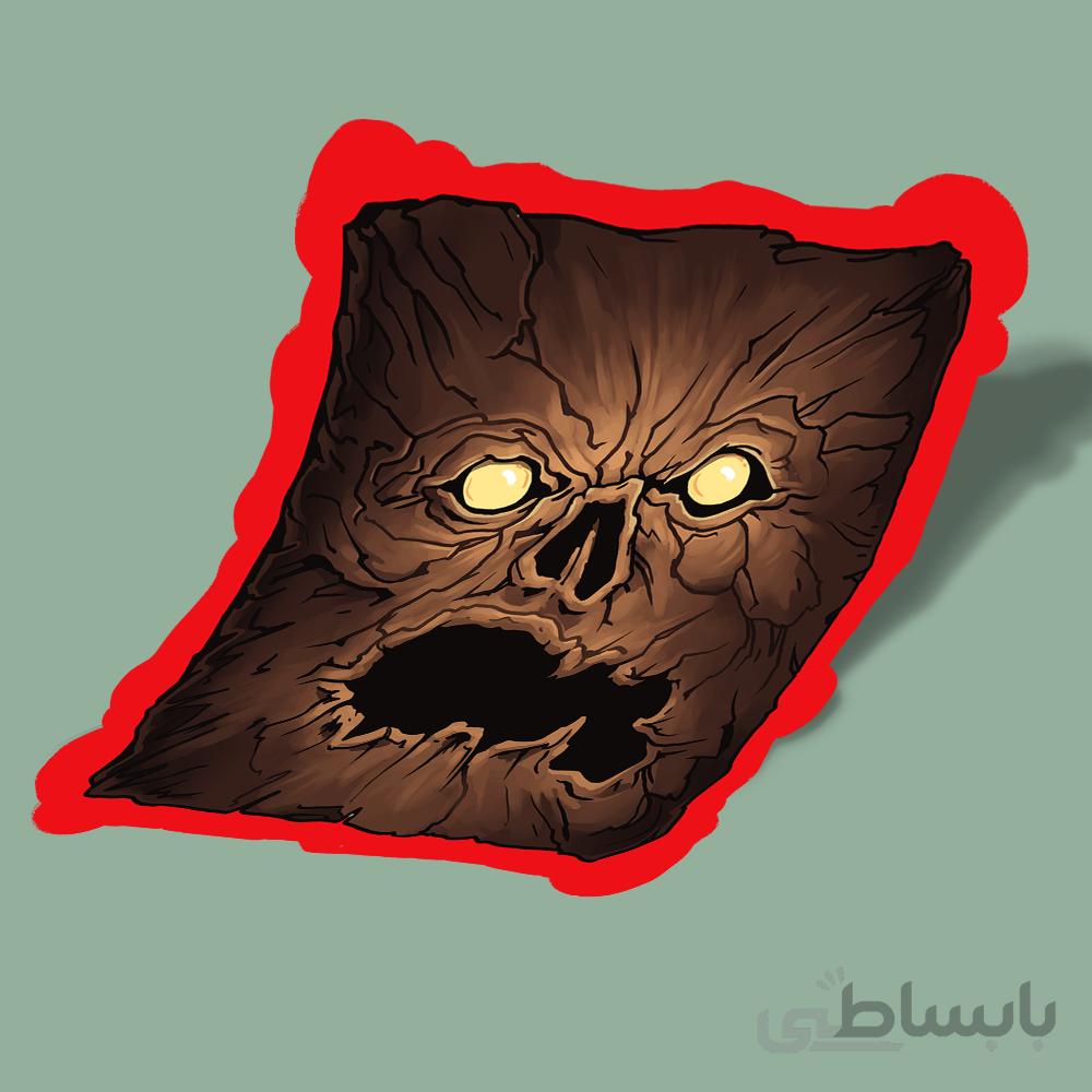 استیکر Necronomicon - EVIL DEAD