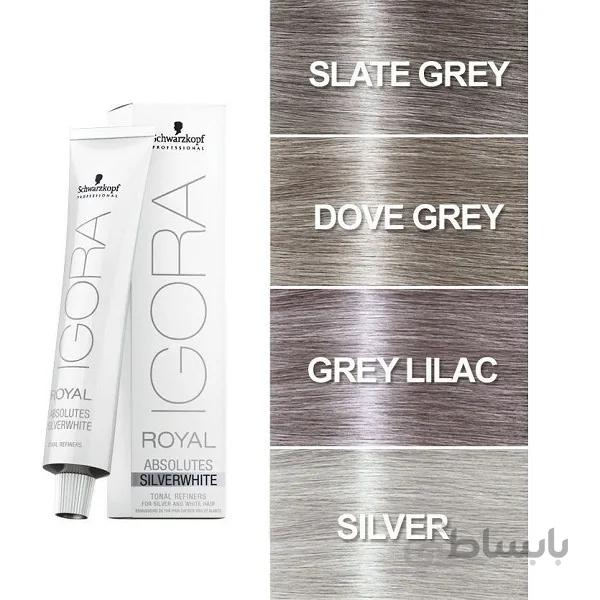 رنگ مو ایگورا (igora) SILVER