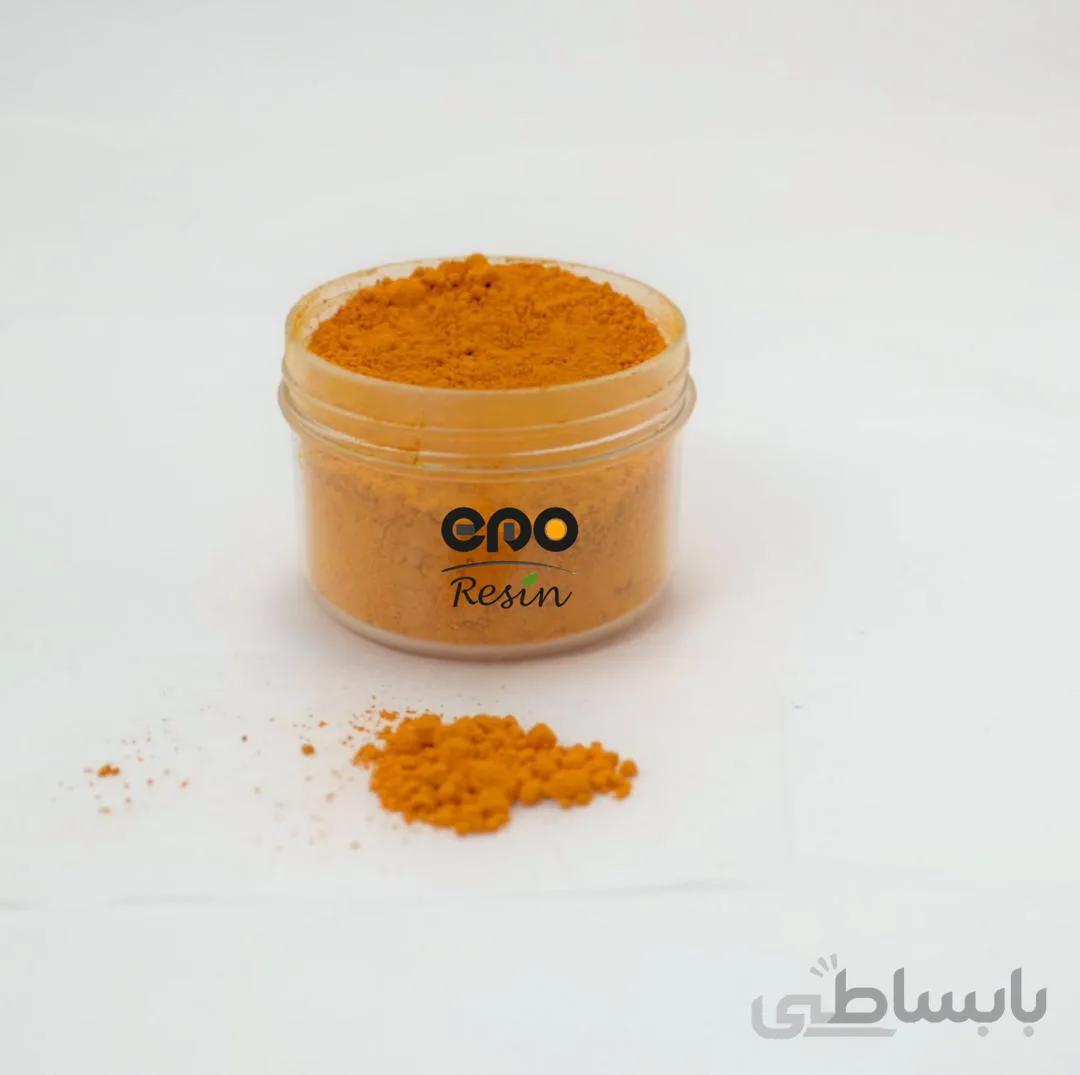 رنگ پودری زرد فت