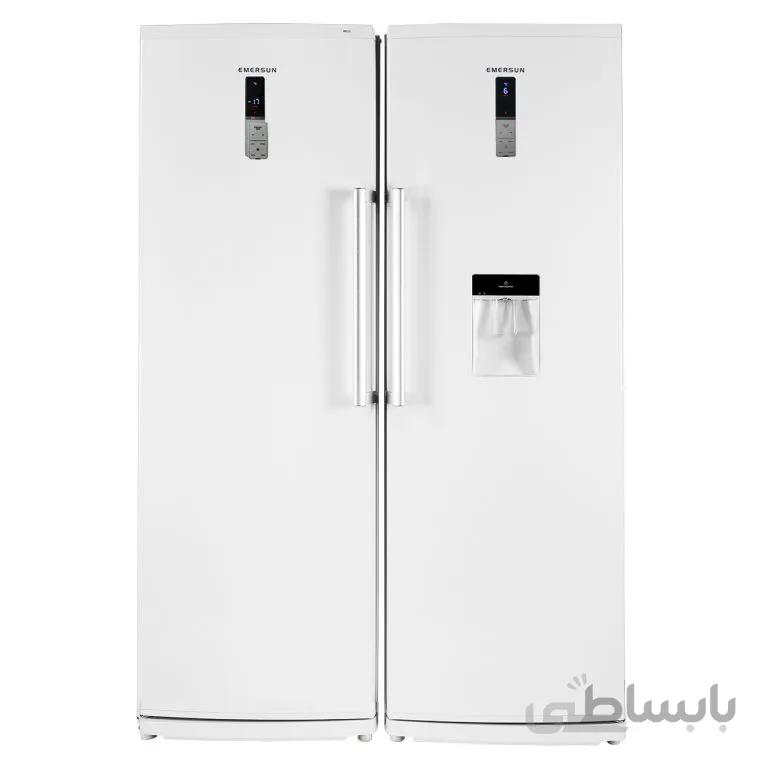 یخچال فریزر دو قلو امرسان مدل FN15D / RH15D ا Emersun FN15D / RH15D
