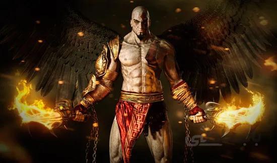 تابلو دیواری بازی GOD of war