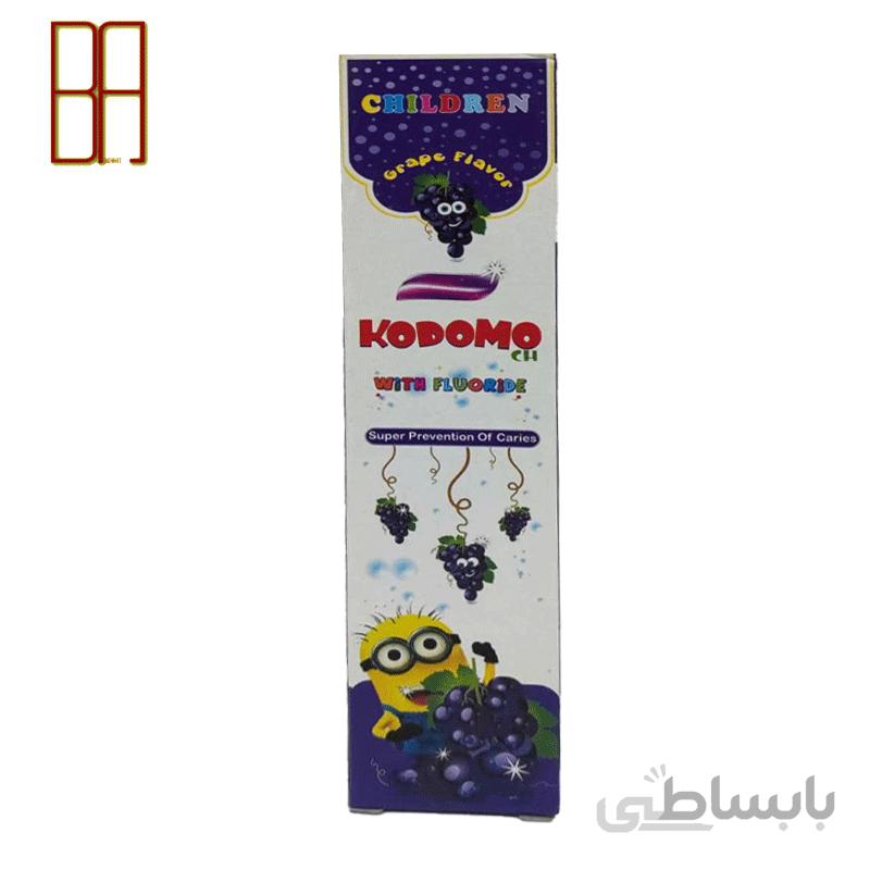 خمیردندان بچه کودومو با طعم انگور حجم 40 گرمی
