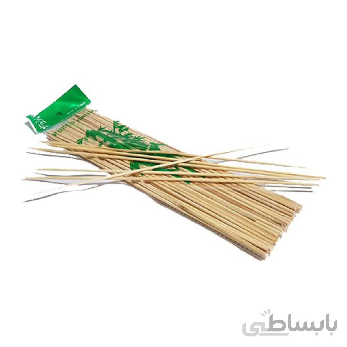 سیخ چوبی 30 سانتی چوب طبیعی HSI-001
