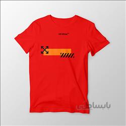 تیشرت قرمز OFF-WHITE