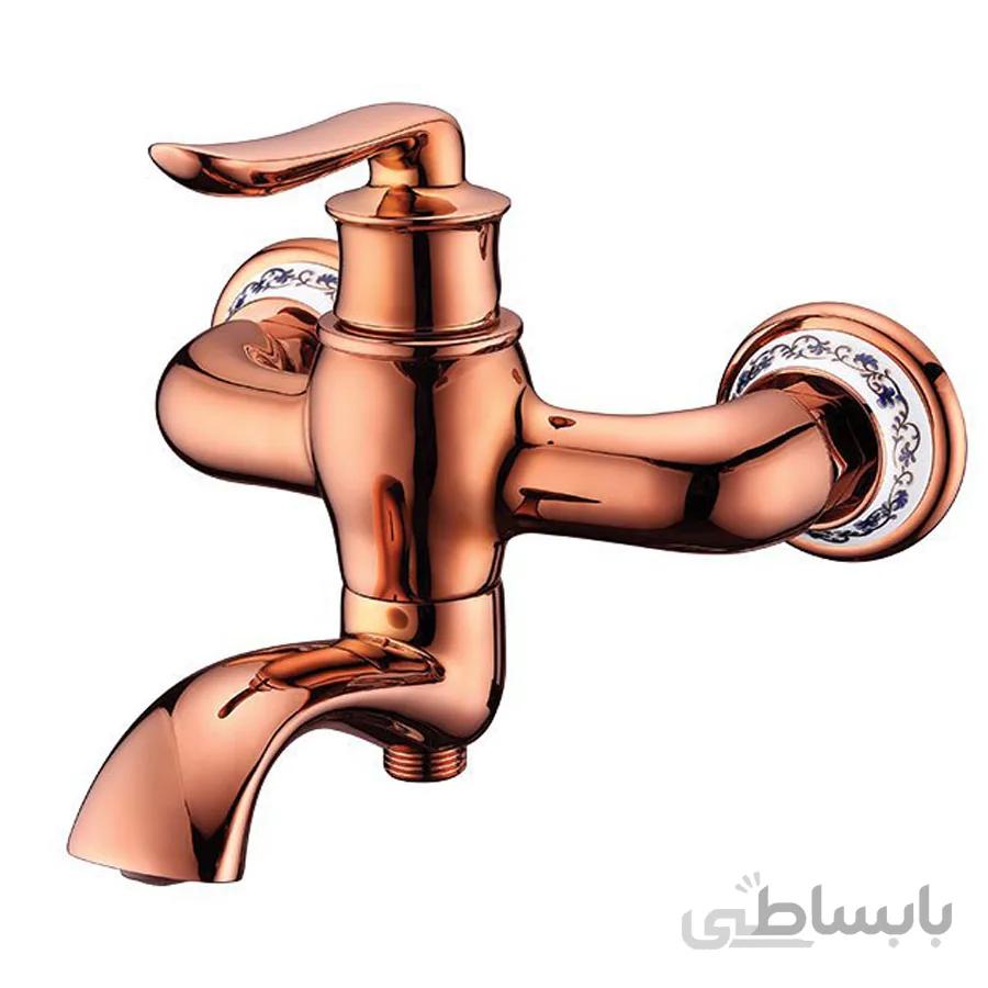 شیر حمام کرومات مدل ویکتوریا ا شیر حمام کرومات مدل ویکتوریا