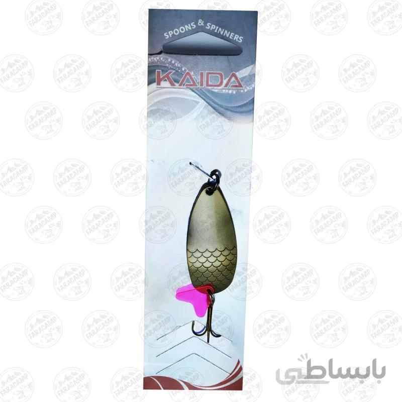 طعمه قاشقک ماهیگیری کایدا زیتونی 11 گرمی