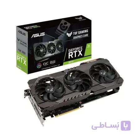 کارت گرافیک ایسوس TUF RTX 3070 O8G GAMING — تصویر 1