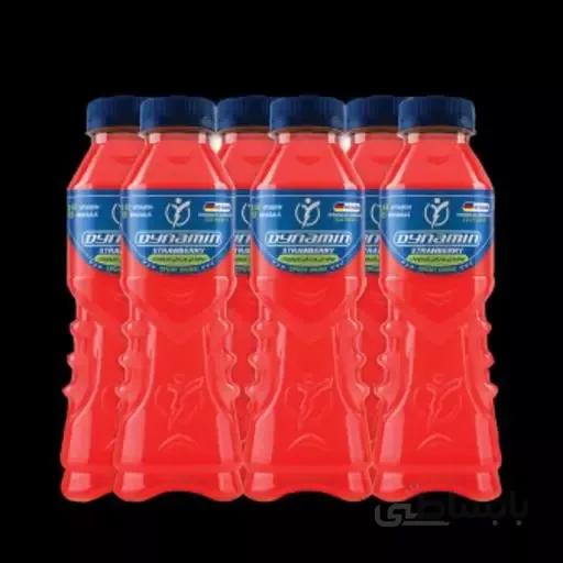 نوشیدنی ورزشی داینامین باکس6عددی توت فرنگی