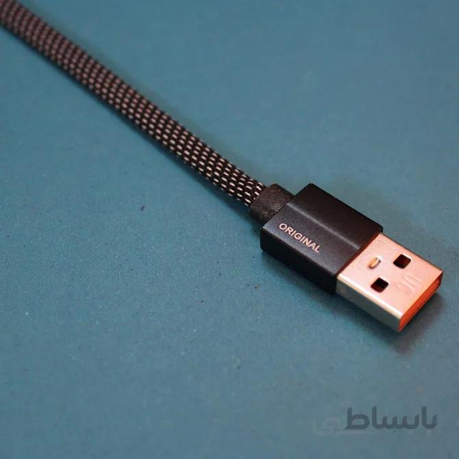 کابل شارژر پاوربانک میکرو USB کنفی طول 0.2 متر