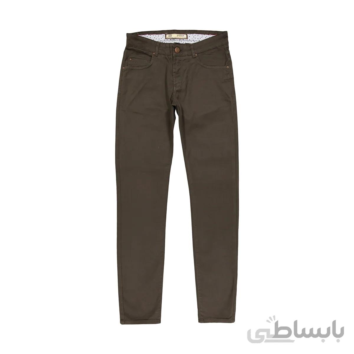 شلوار کتان مردانه کد 601492