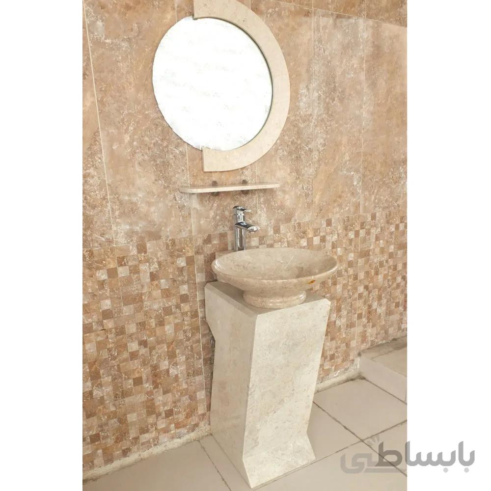 ست روشویی آرمیتا جام مرمریت نسکافه ای